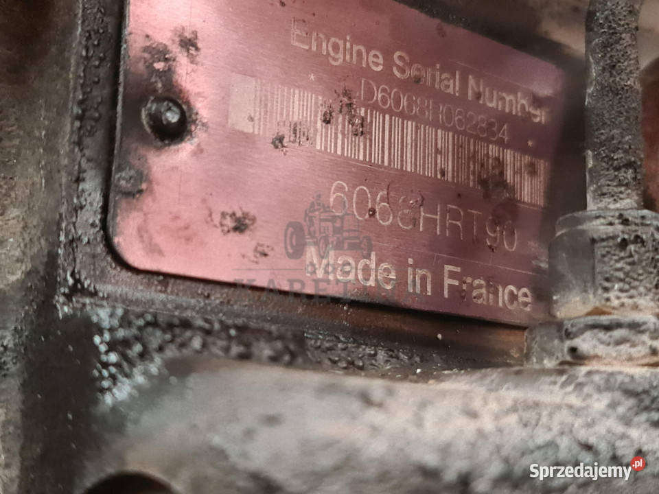 Silnik John Deere 6068HRT90 NA CZĘŚCI Jastrzębniki