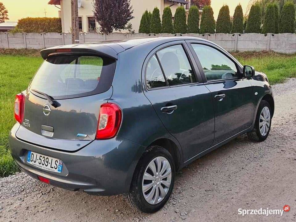 Sprzedam Nissana Micrę 2014 lifcie mazowieckie Siedlce