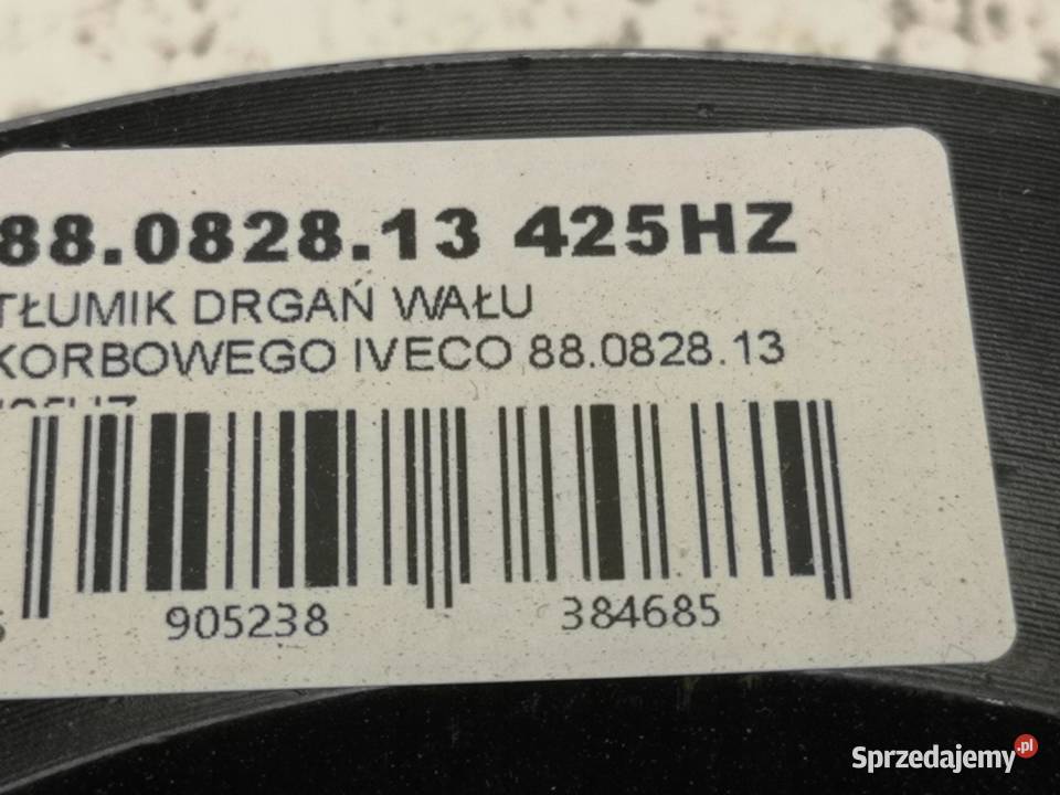 TŁUMIK DRGAŃ WAŁU KORBOWEGO IVECO GOETZE