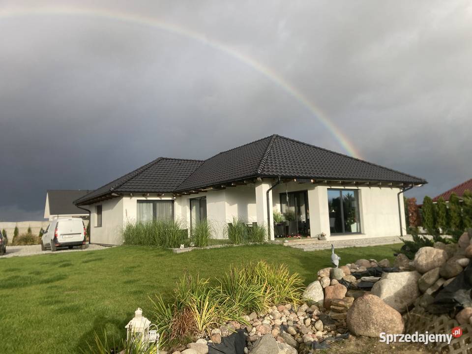 Dom jednorodzinny ze stawem na dużej działce Skoki