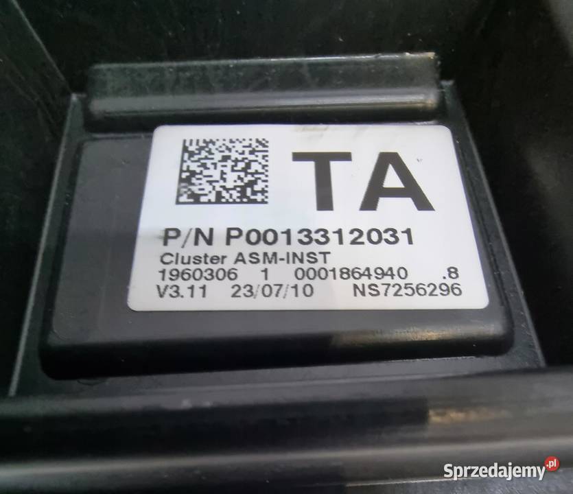 LICZNIK ZEGARY P0013312031 OPEL CORSA D 12