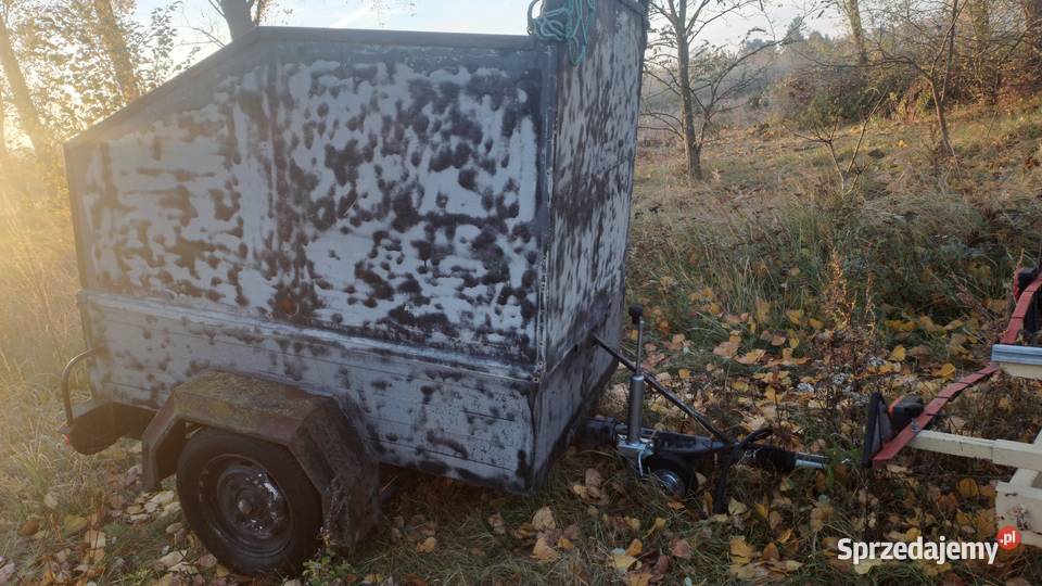 Przyczepa dmc 500 z hamulcem najazdowym lubuskie Żary