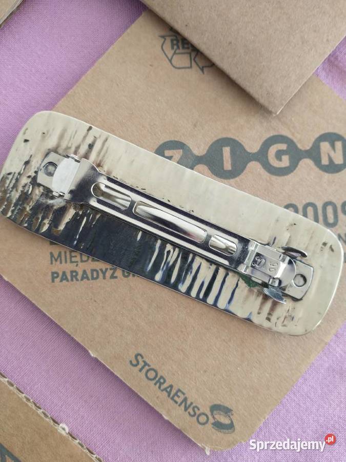 Spinka do włosów rękodzieło nowe srebro Łódź