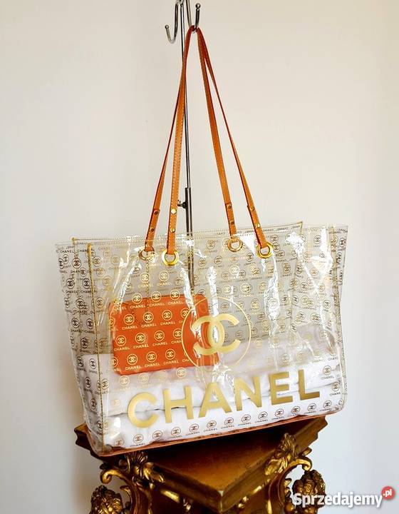 TRANSPARENTNA TOREBKA PLAŻOWA CC WOREK CHANELKA kujawsko-pomorskie Bydgoszcz
