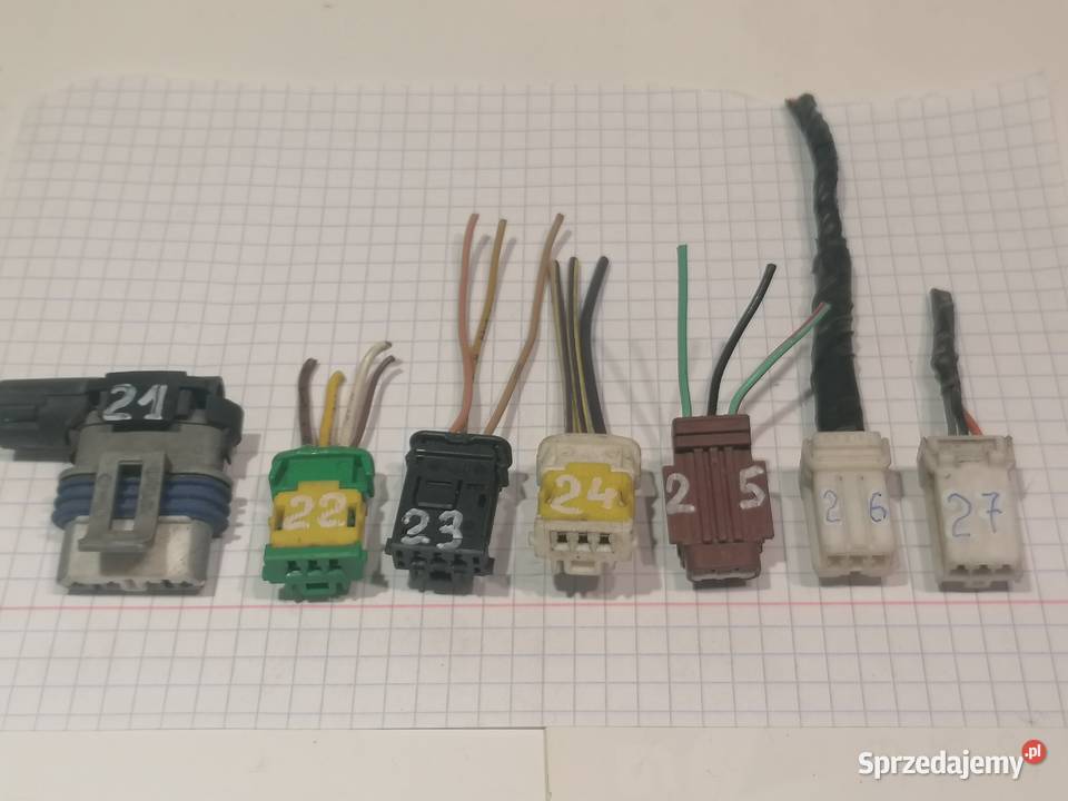 wtyczka 3pin Citroen Peugeot Renault Części samochodowe Piotrków Trybunalski