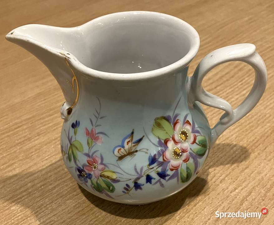 Zabytkowy mlecznik porcelanowy kolekcjonerski Warszawa