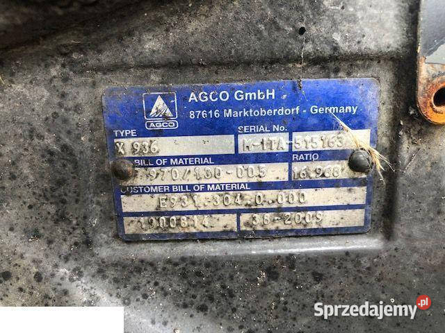 Fendt 936 Półoś Mostu Przedniego Cardan Pozostałe wielkopolskie sprzedam