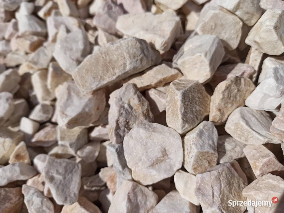 Grys Biała Marianna kamień ozdobny Biały kremowy Grys i kermazyt Chrzanów