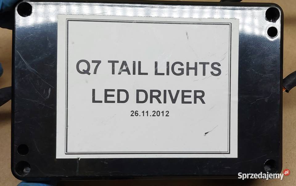 VNS STEROWNIK ŚWIATEŁ TYLNYCH LED AUDI Q7 dolnośląskie Mielęcin