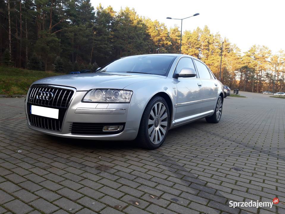 Audi A8 W12 450 LONG Quattro Salon Polska komputer pokładowy A8 warmińsko-mazurskie Olsztyn