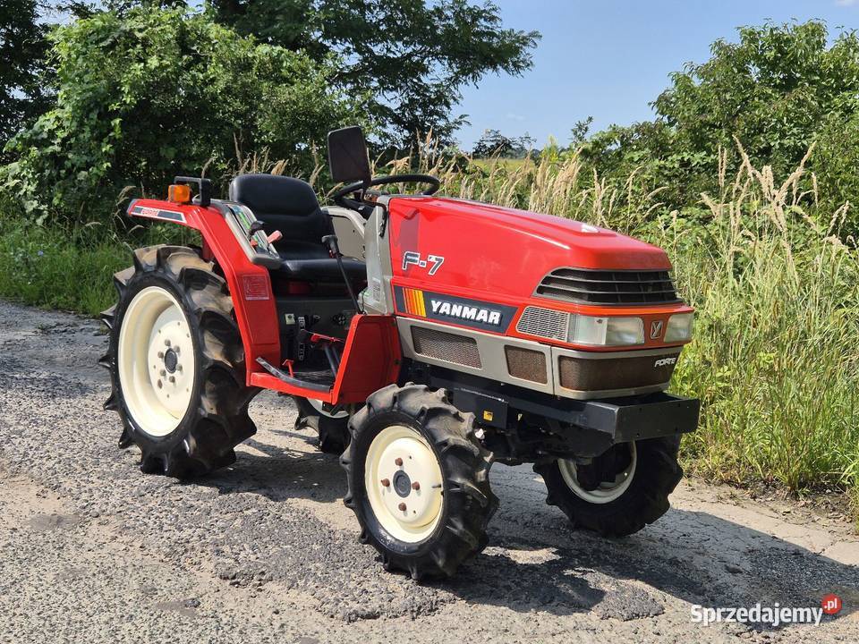 Traktorek traktor YANMAR F7D 16 44 Glebogryzarka Maluszyn sprzedam
