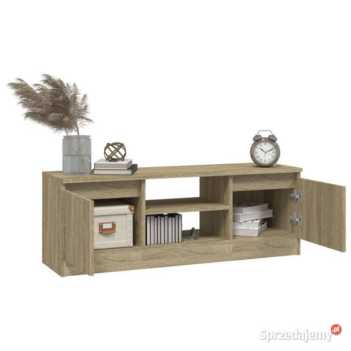 Szafka pod TV z drzwiczkami dąb sonoma 102x30x36 RTV Warszawa sprzedam