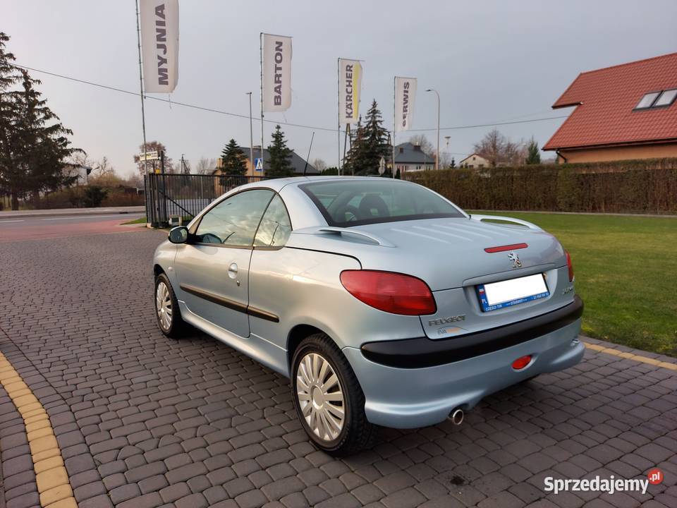 Peugeot 206 CC niski przebieg FV23 206 CC sprzedam