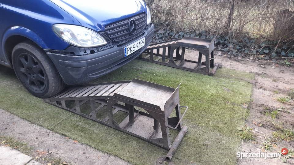 Najazdy rampy samochodowe duże solidne Rampy i najazdy Zalasewo