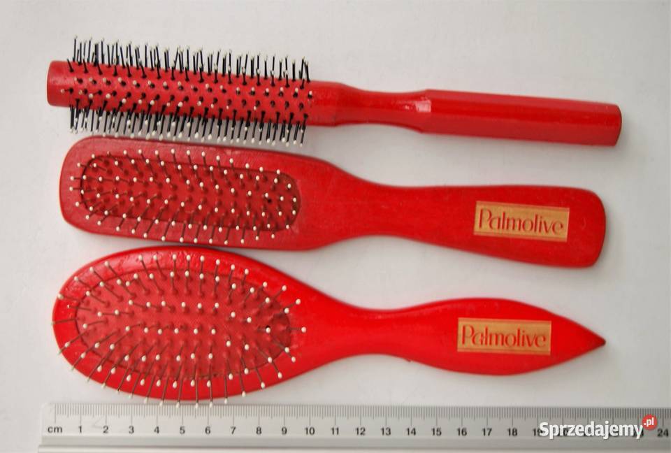 Drewniana szczotka do włosów zestaw 3 szczotek lubelskie sprzedam