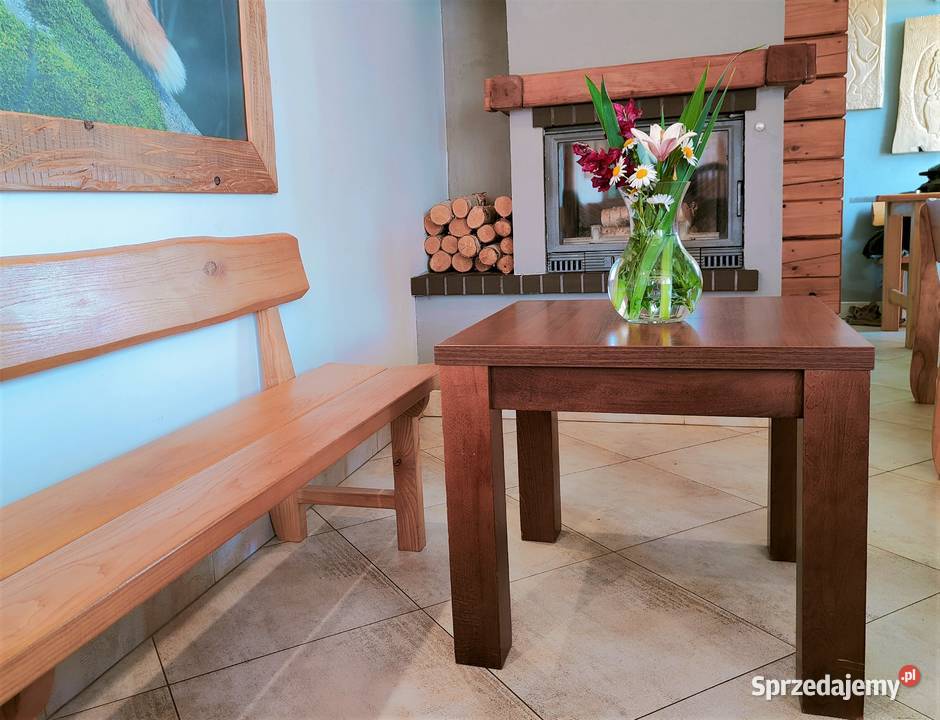 Stolik Kawowy nowoczesny minimalistyczny 65 x 65 Sanok