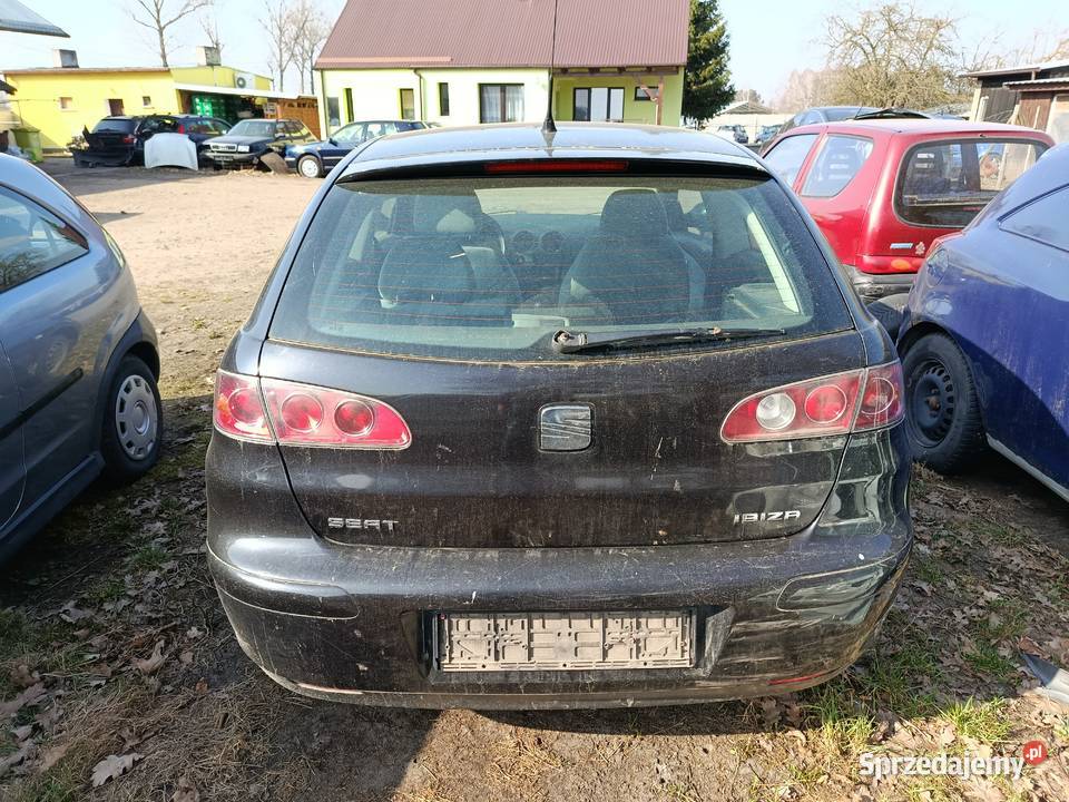 Seat Ibiza 12 47 kW 2003 r dawca części osobowe Samochody na części Szklarka Myślniewska
