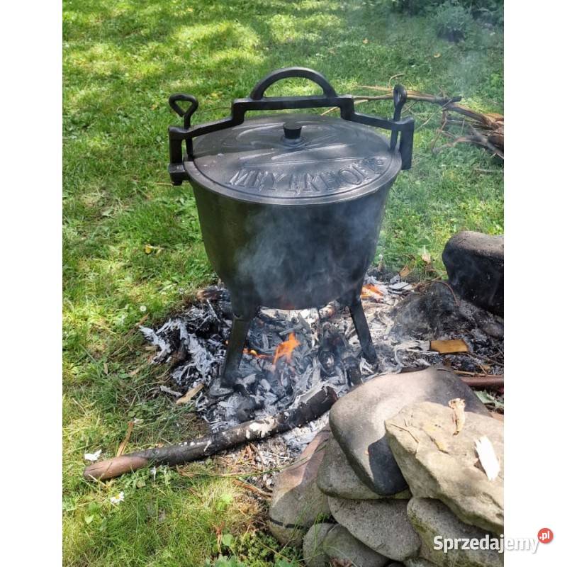 Kociołek żeliwny 8L Więcbork