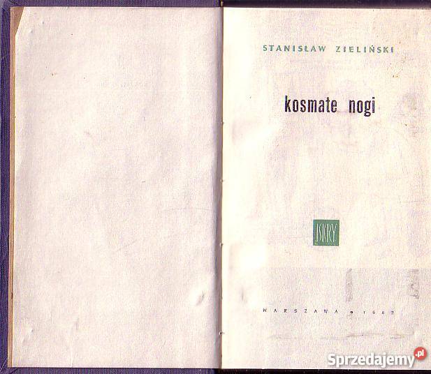 9553 KOSMATE NOGI STANISŁAW ZIELIŃSKI sprzedam