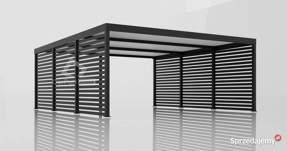 CarPort PREMIUM wiata samochodowa 6x57 antracyt Tarnobrzeg