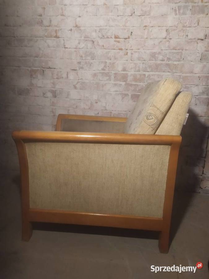 Fotel drewniany Meblotab krzesło 76cm