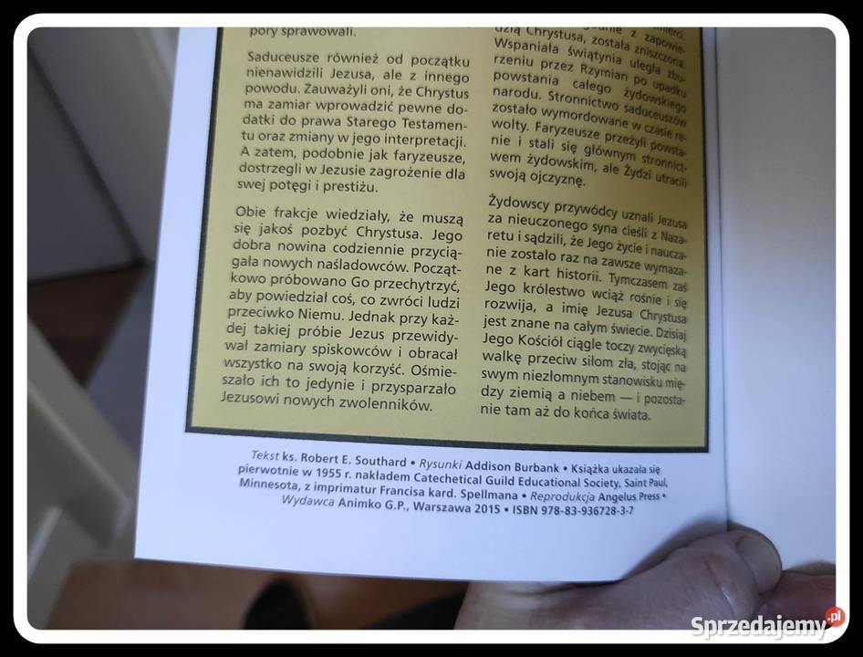 Żywot Pana Jezusa Wyd KRK w formie komiksu Płock