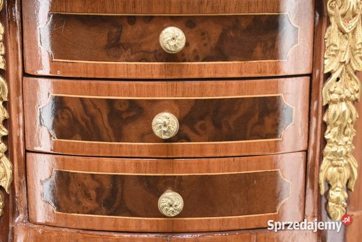 Stolik Nocny Szafka Intarsjowany Szafki Stół Kraków