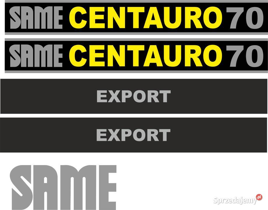 Naklejki Same Centauro 70 Rolnictwo Laskowice
