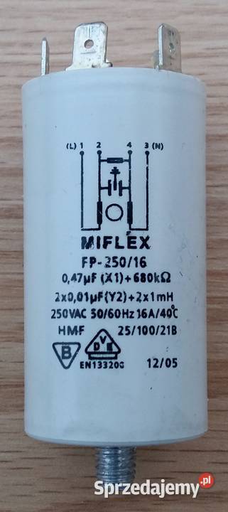 Kondensator do Pralki BEKO WM 2510 M Części i Akcesoria Gliwice sprzedam