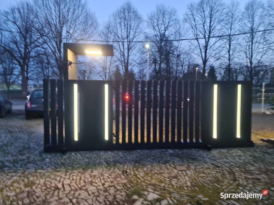 OGRODZENIA PALISADA Z OŚWIETLWNIEM łódzkie Łódź