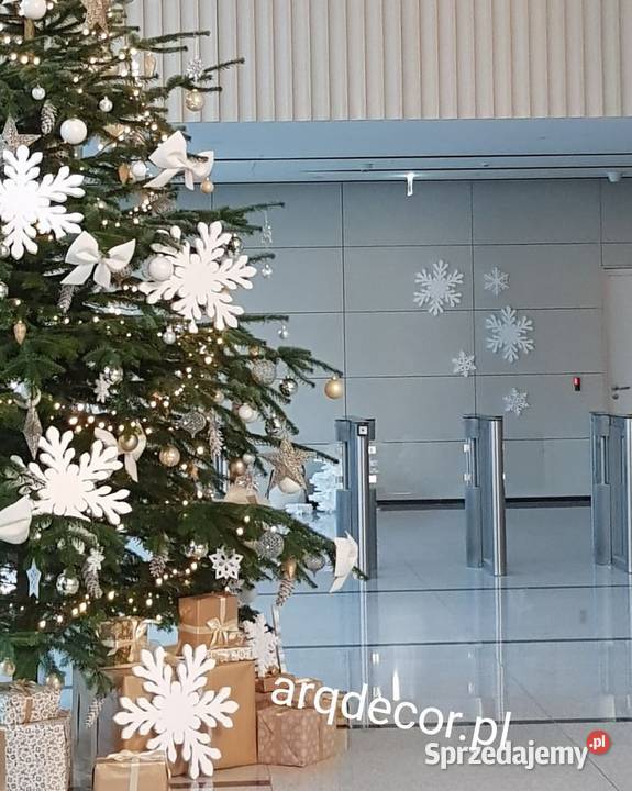 Śnieżynki styropianowe Mega Paka 49 40 sztuk Dębna