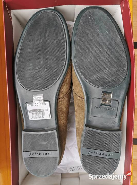 Buty męskie Skóra naturalna 44 Nowe bez metki Półbuty Łódź