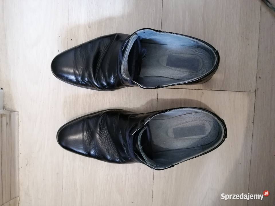 Wizytowe skórzane buty do garnituru inna Kraków