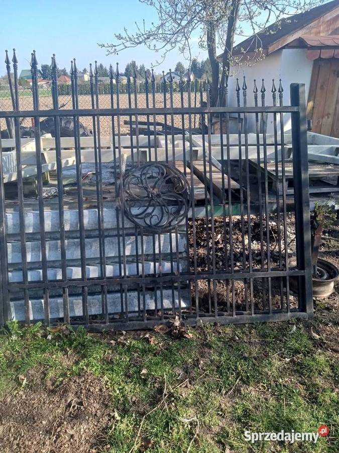Brama z furtką ciężka skrzydłowa Lubartów
