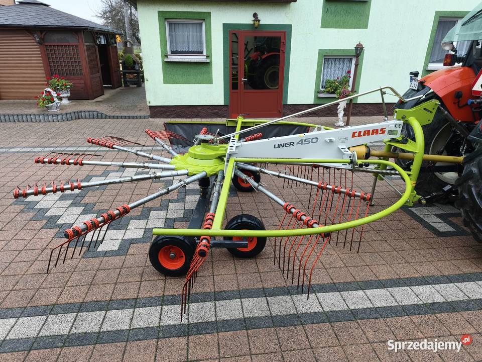 Zgrabiarka CLAAS liner 450 tandem Rusko