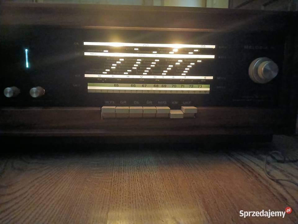 Radio lampowe z lat 60 tych Amplitunery małopolskie Kraków