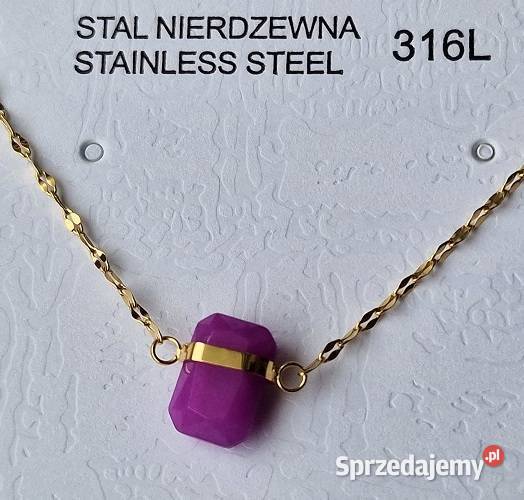 AMETYST SYBERYJSKI NASZYJNIK WISIOR ZODIAKALNY Częstochowa sprzedam