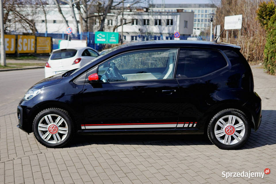 Volkswagen Up salon Polska wersja Beats ładnie up! mazowieckie Warszawa