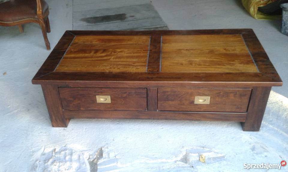 Stolik kawowy kolonialny do salonu Meble