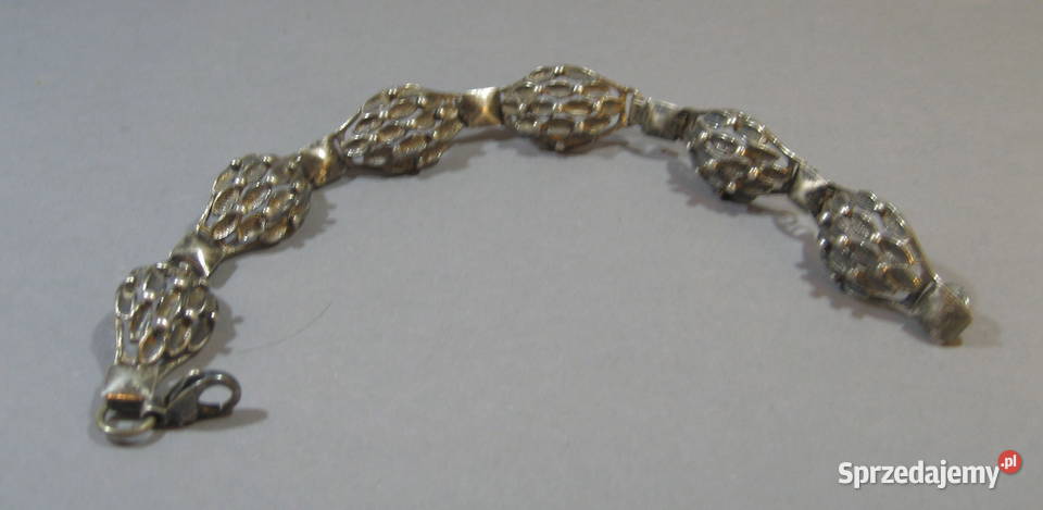 Bransoleta Srebrna Jemioła Warmet Warszawa
