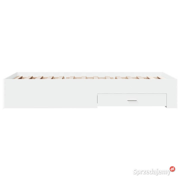 Rama łóżka z szufladami biała 100x200 WM3280419