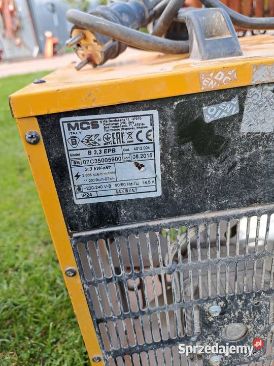 Falerka nagrzewnica sial 230v pakiet Namysłów