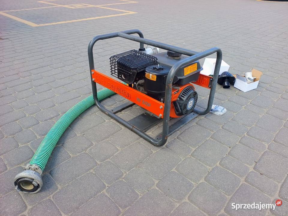 Motopompa pompa Husqvarna W50P wąż ssawny pompa Siostrzytów