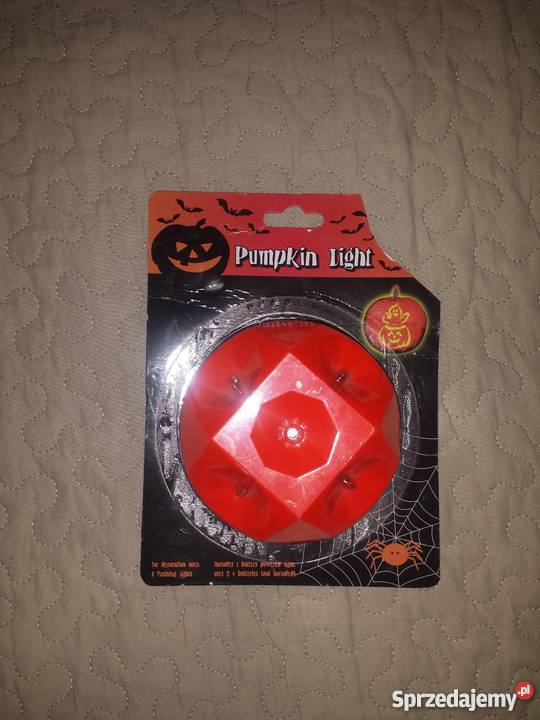 Lampka LED Halloween Dynia Nowa Warszawa