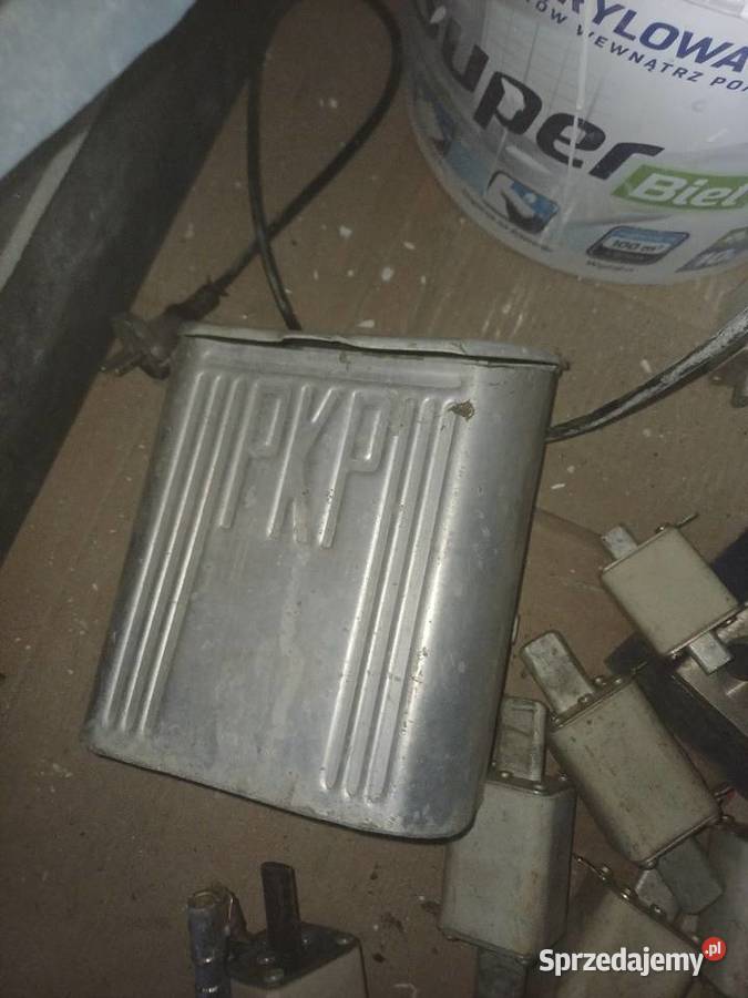 Popielniczka pkp aluminiowa Piotrków Trybunalski
