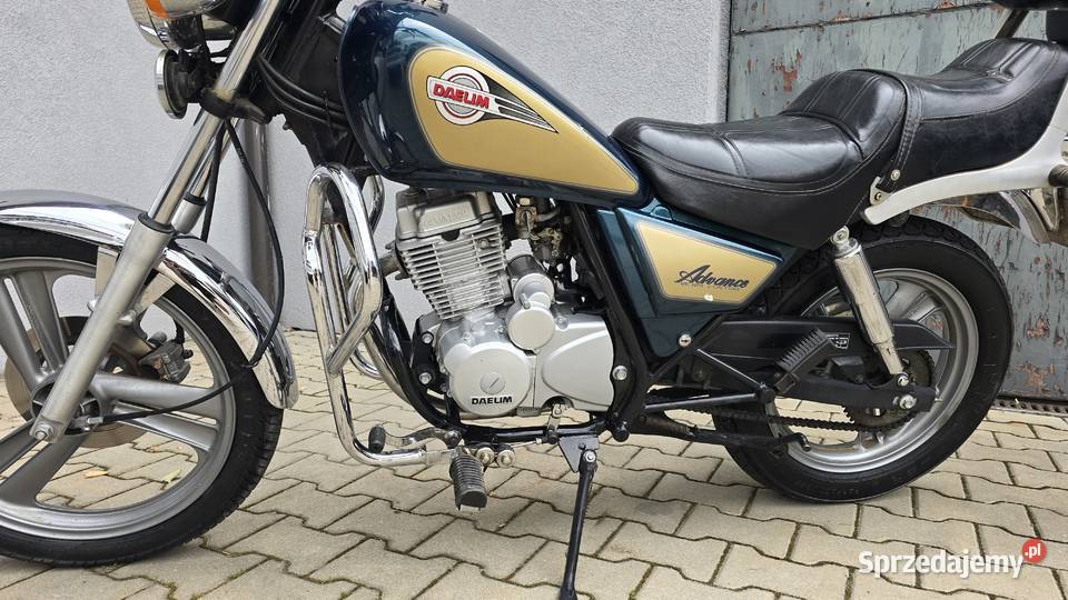 Daelim VS VC 125 F na prawo jazdy kat B Nowy Świętów