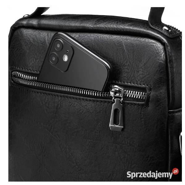 Torba na ramię męska skórzana saszetkado Piła sprzedam