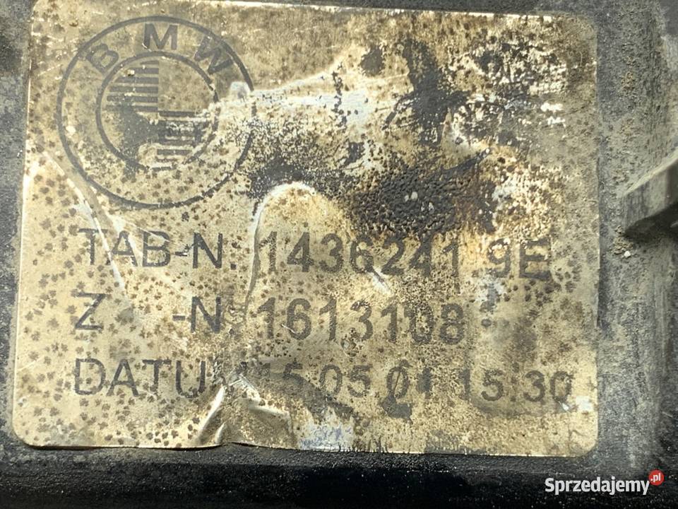 CHŁODNICA WODY BMW E46 20 136 1613108 9705