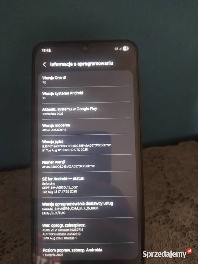 Samsung A05s Ptaszkowa sprzedam