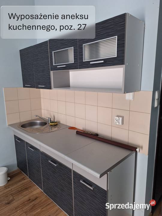 Syndyk sprzeda meble do aneksu kuchennego Sieradz